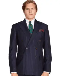 Picture of Navy blue suit